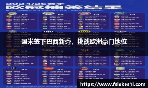 国米签下巴西新秀，挑战欧洲豪门地位