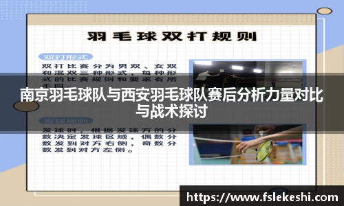 南京羽毛球队与西安羽毛球队赛后分析力量对比与战术探讨